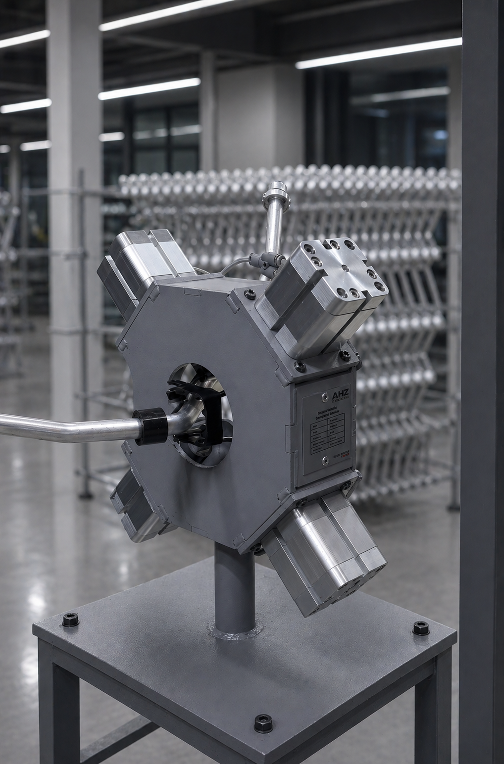 Groex Kauçuk Rondela Genişletme Makinesi