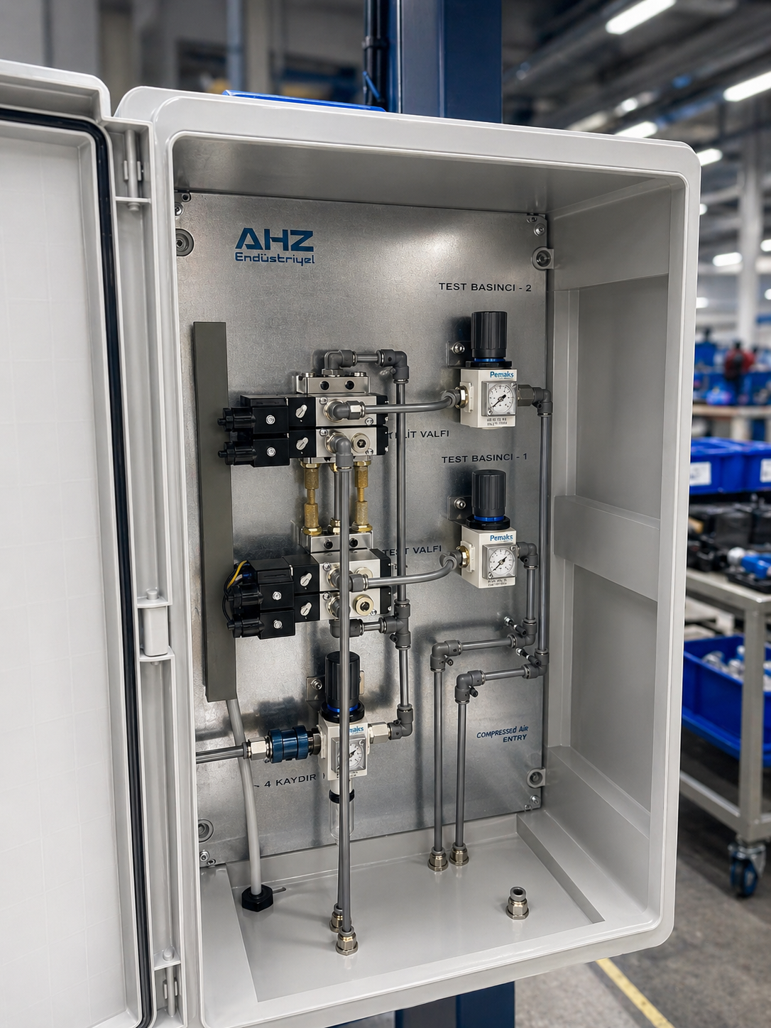 Pnömatik pano üretimi - 3